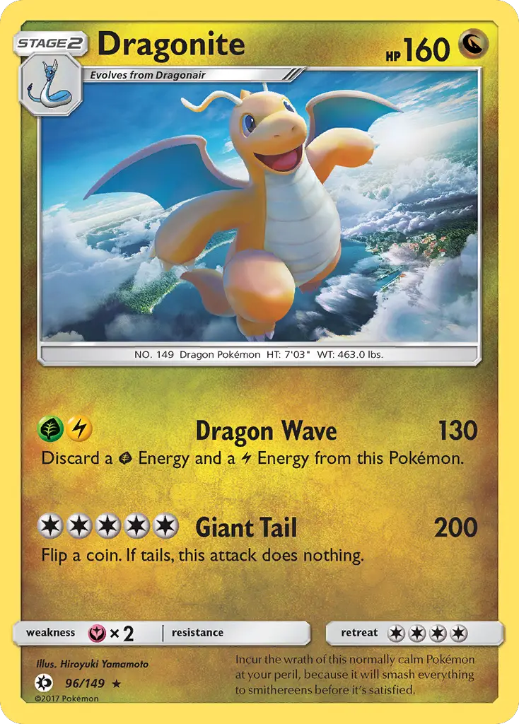Dragonite Sun &  Moon Card Price How much it