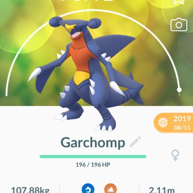 Garchomp, Pokemon Go, Rare