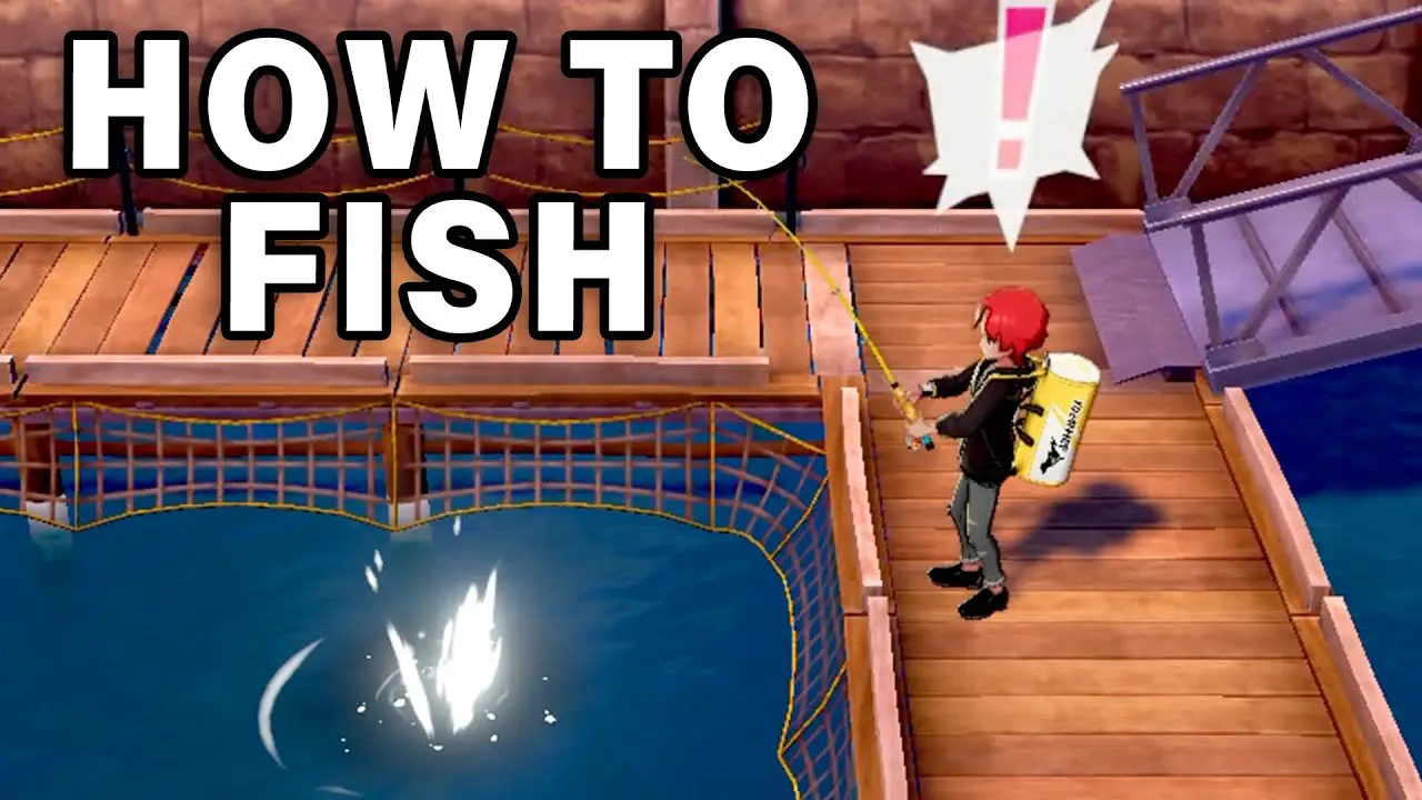 HOW TO FISH Pokemon Sword &  Shield