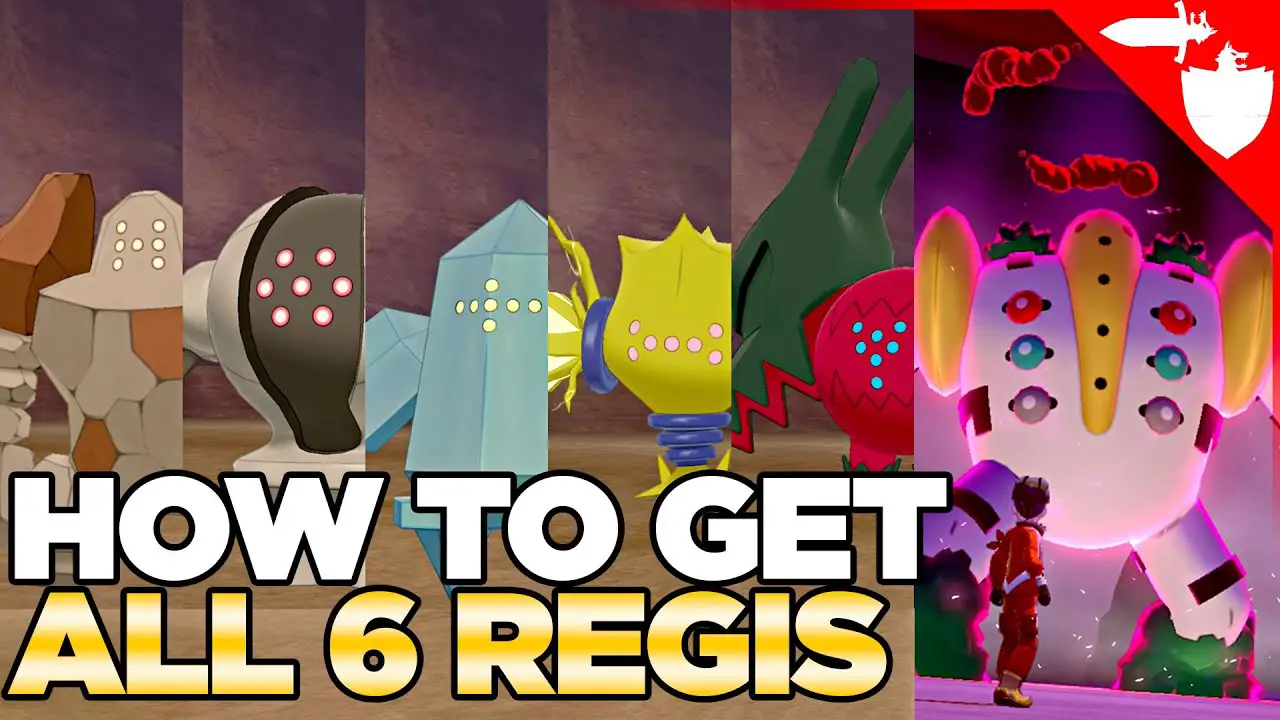 How to Get all 6 Regis in the Crown Tundra Regidrago ...