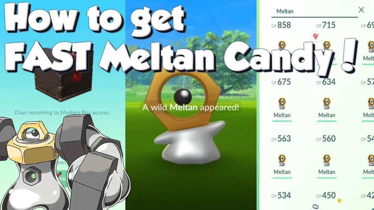 How to get Melmetal FAST! Easy Meltan Candy Methods in ...