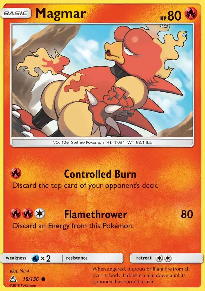 Magmar Ultra Prism Card Price How much it