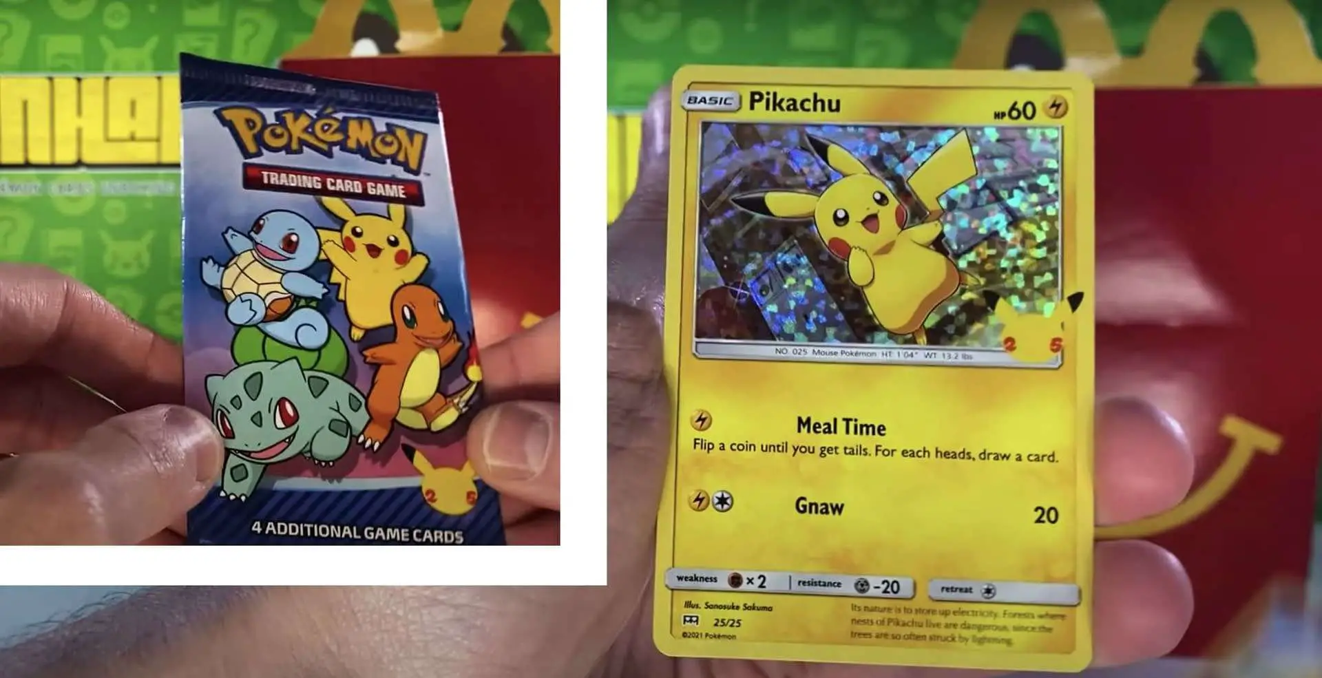 McDonalds Celebrates Pokémons 25th Anniversary With Exclusive Cards