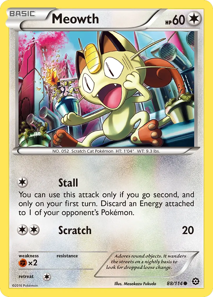 Meowth Steam Siege Card Price How much it