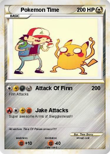 My First Pokemon card I Made!!!