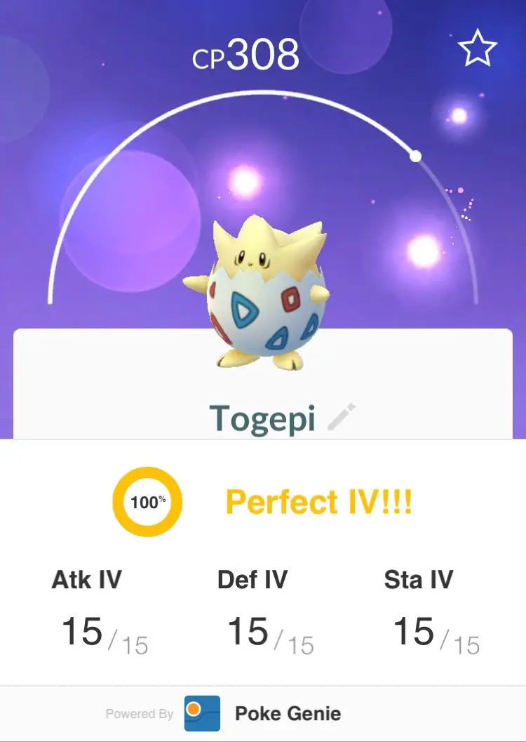 Perfect Togepi hatch. Now what?