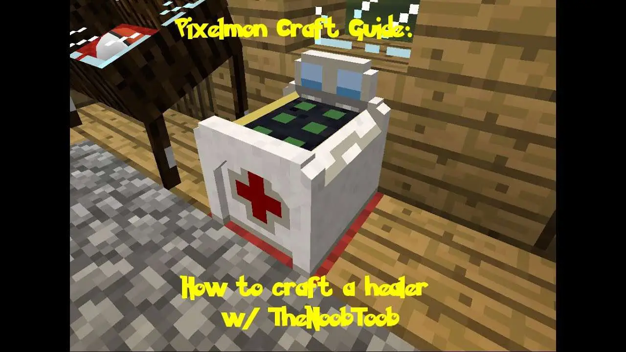 Pixelmon Craft Guide: How to make a Healer w/ TheNoobToob ...