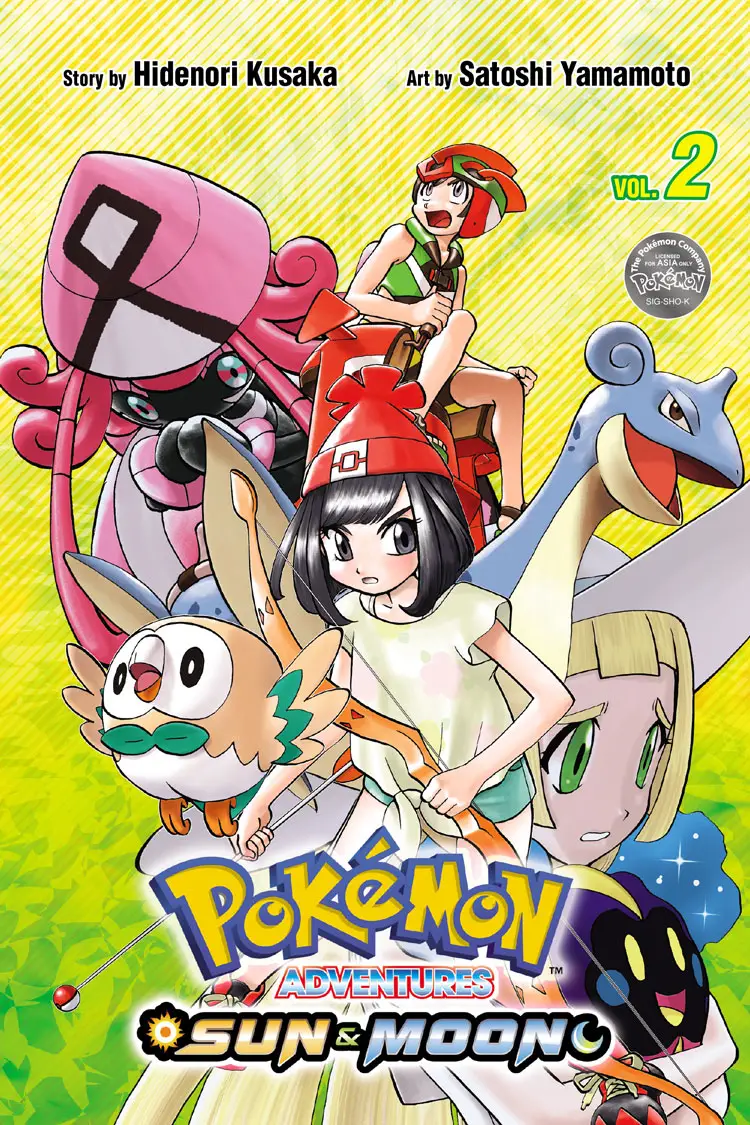 Pokémon Adventures Sun &  Moon volume 2