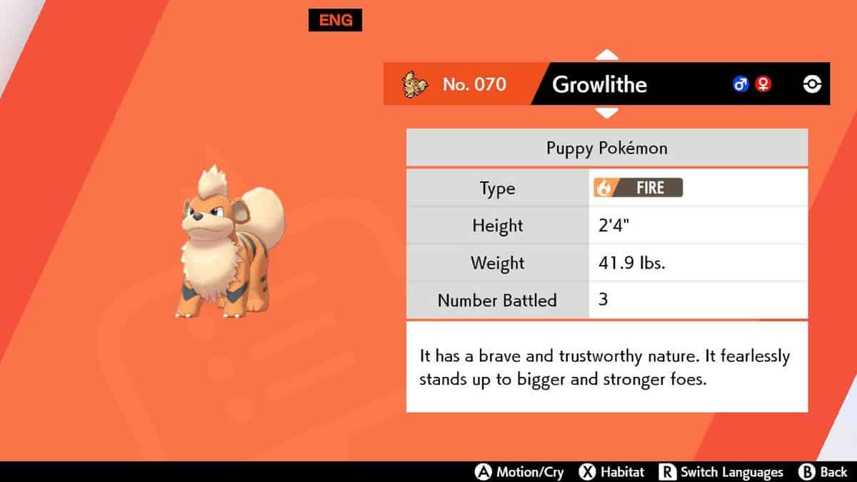 Pokemon Sword and Shield Growlithe Locations, How to Catch ...