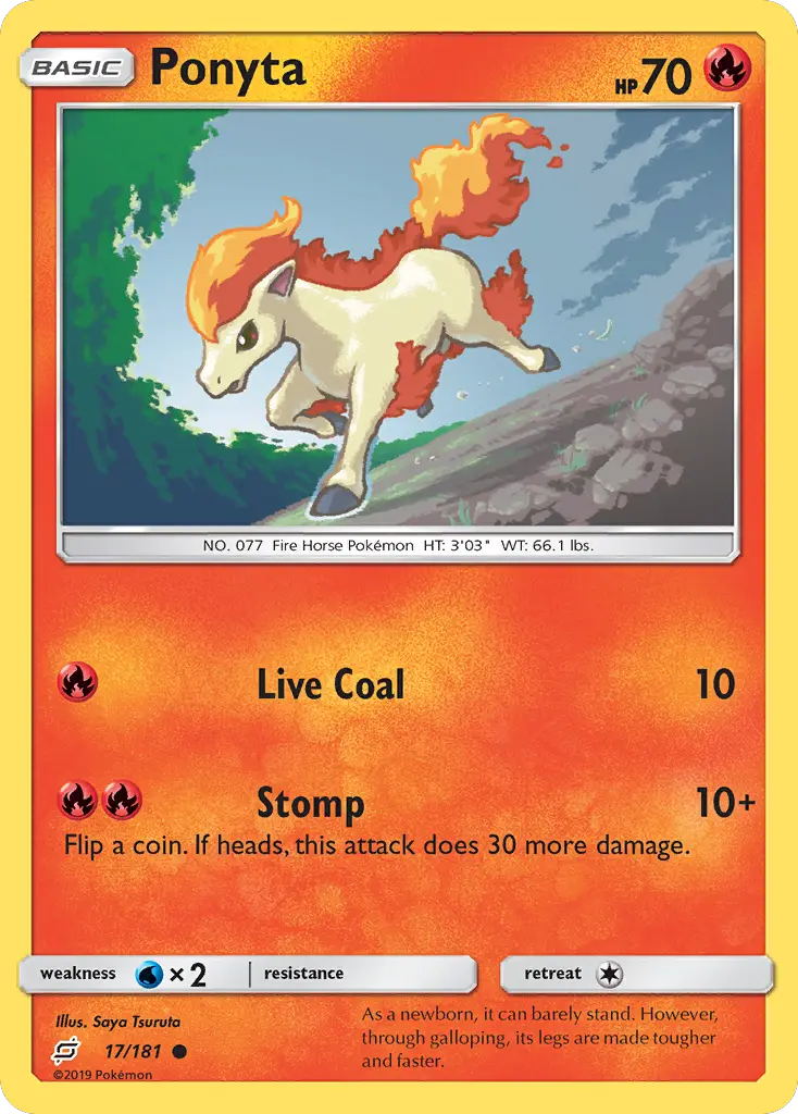 Ponyta Team Up Card Price How much it