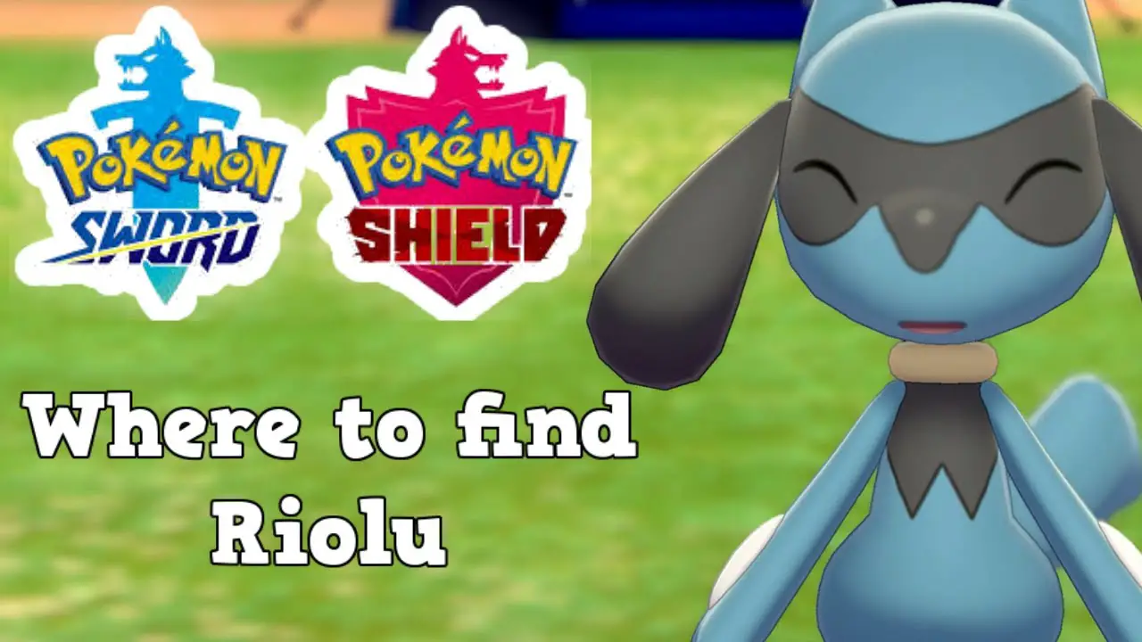 Where to find Riolu in Pokemon Sword and Shield (read desc ...